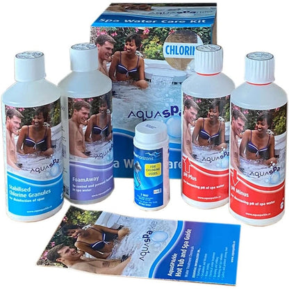 Aquasparkle Chlorine Hot Tub Spa Water Care Kit