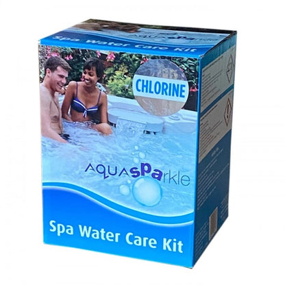 Aquasparkle Chlorine Hot Tub Spa Water Care Kit